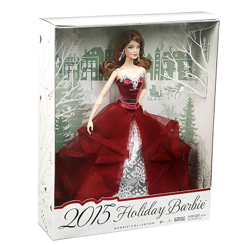 Barbie Holiday Barbie 2015 Brunette