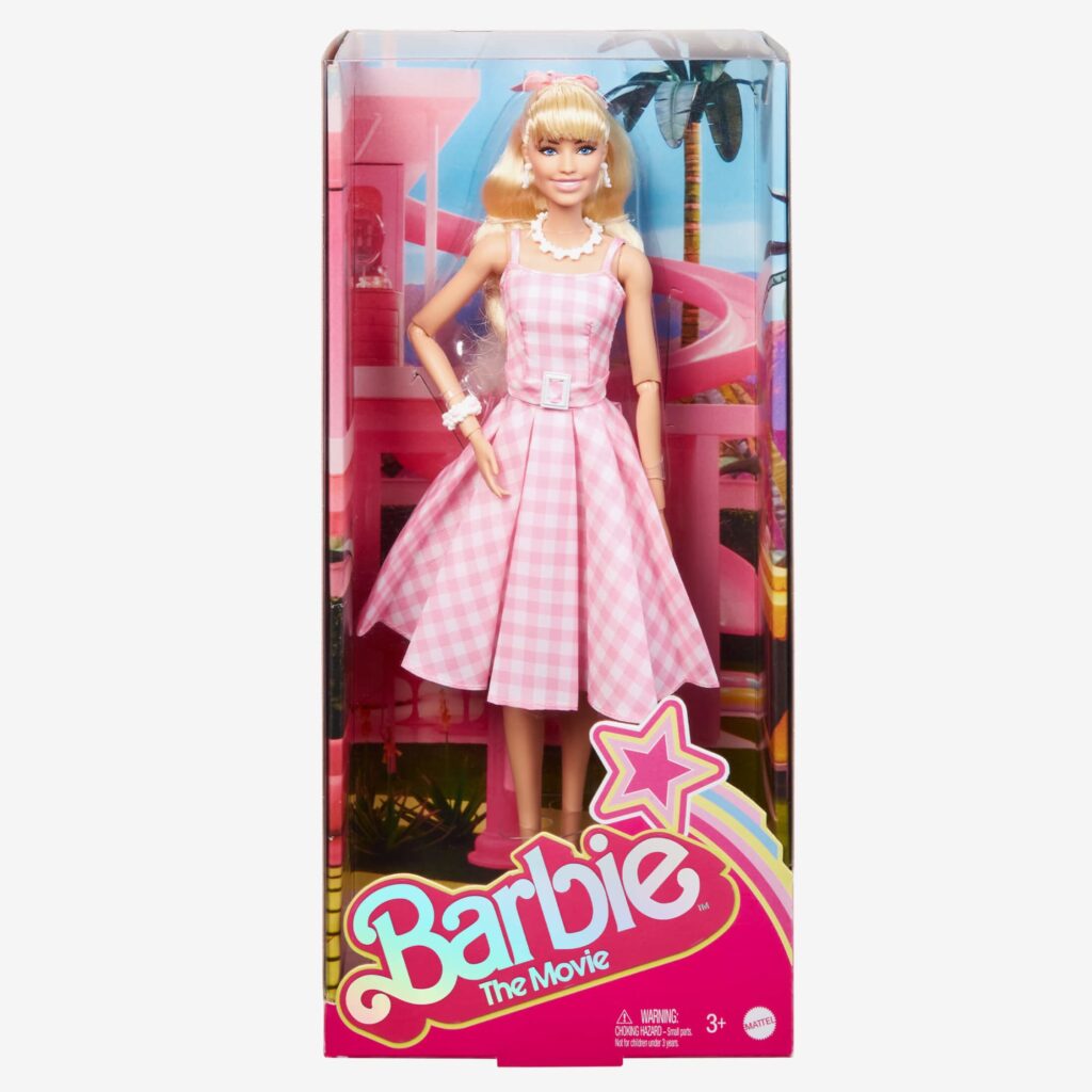 Barbie Barbie The Movie Barbie Pink Gingham Dress