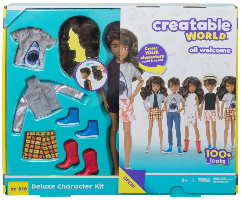 Creatable World Deluxe Character Kit Dc