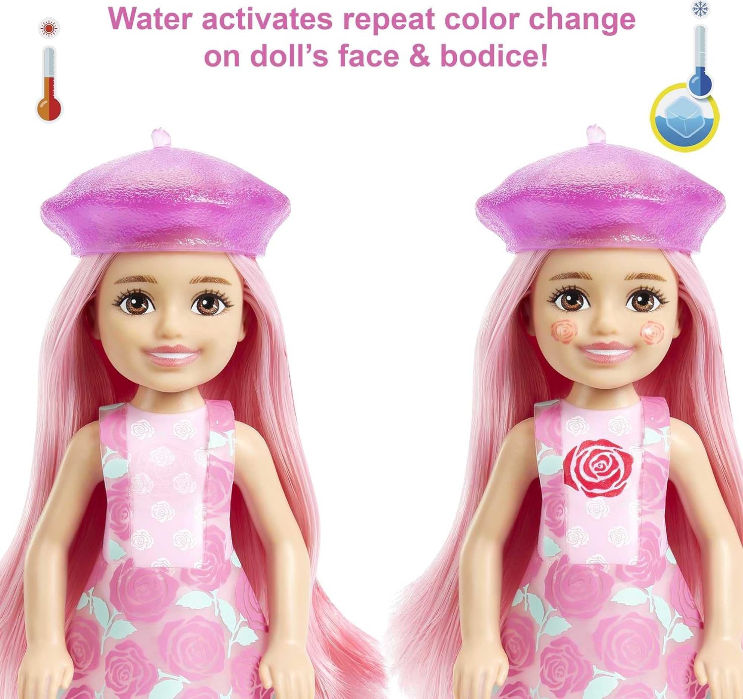 Barbie 2022 Color Reveal Sunshine and Sprinkles Series Blue Chelsea -