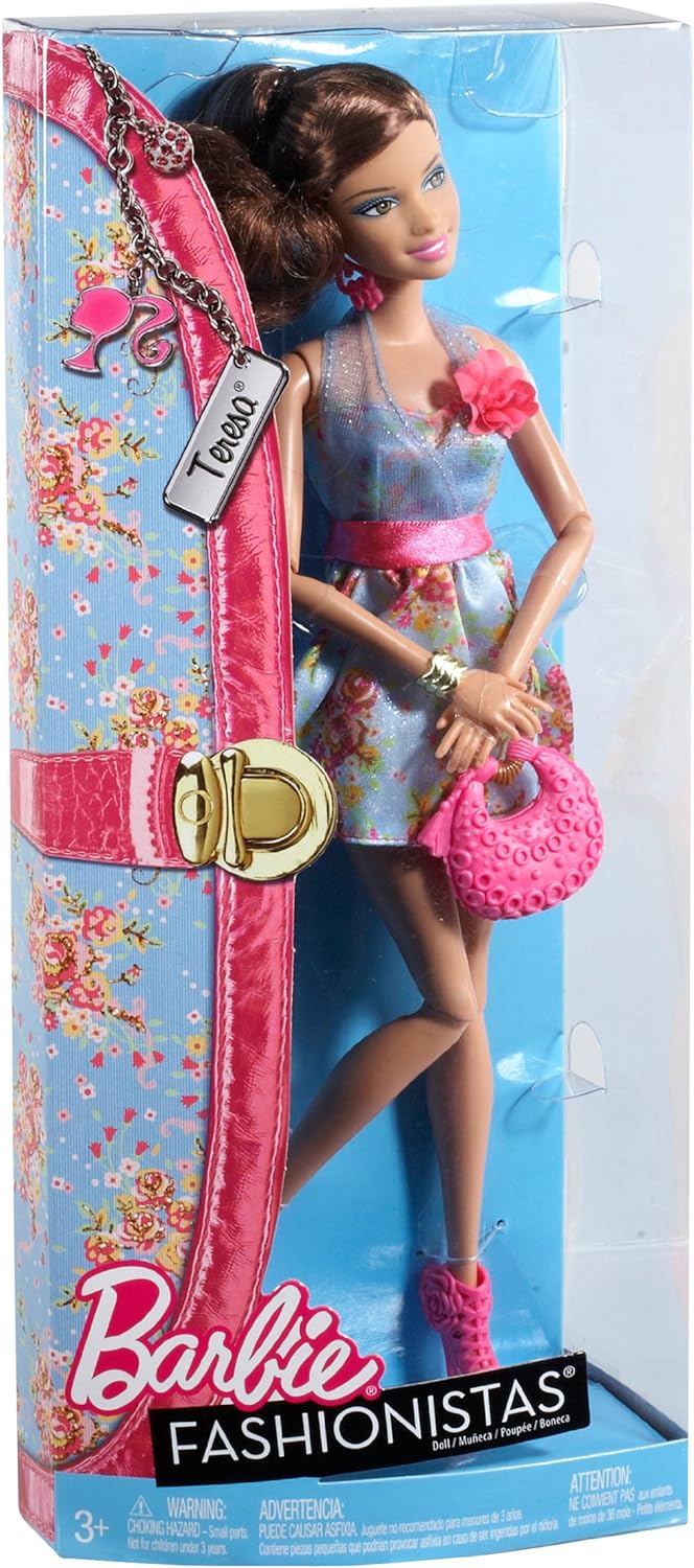 2012 Barbie Fashionistas Ultimate Wardrobe Teresa Doll