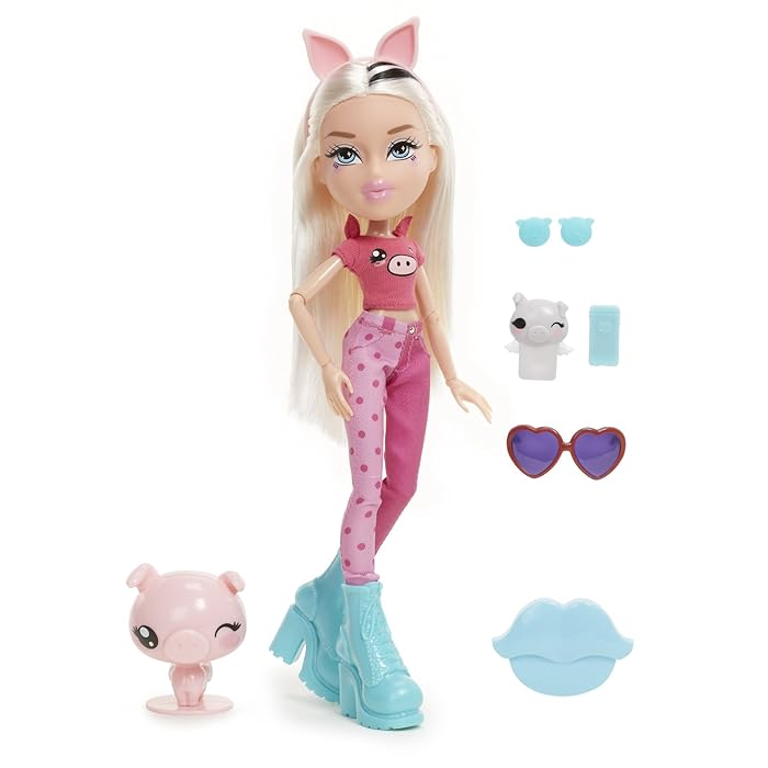 Bratz Instapets Cloe Doll Replacement Pig Accessories Set