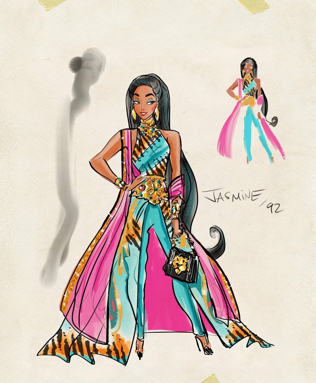 disney designer collection premiere series jasmine