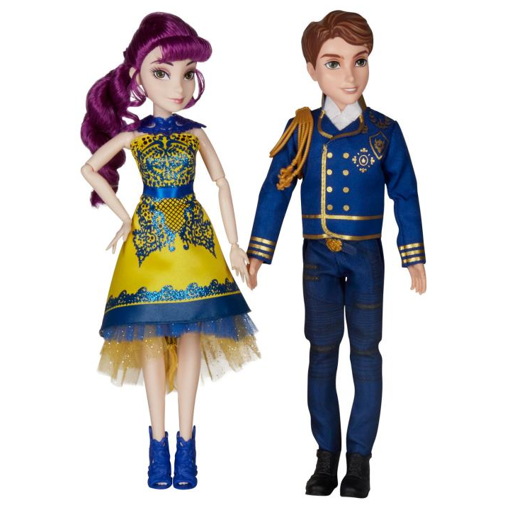 Mal and Ben Royal Cotillion Couple Doll Set – Descendants 2