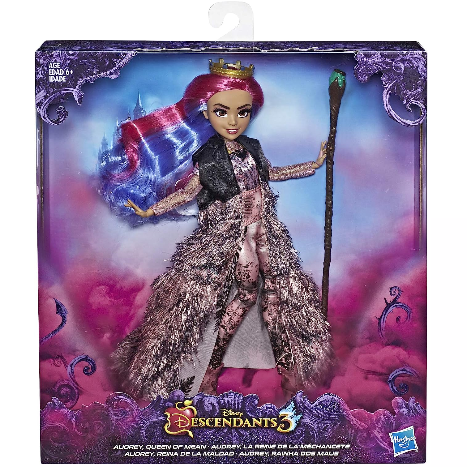 Disney Audrey Fashion Doll, Inspired by Descendants 3, Brown/