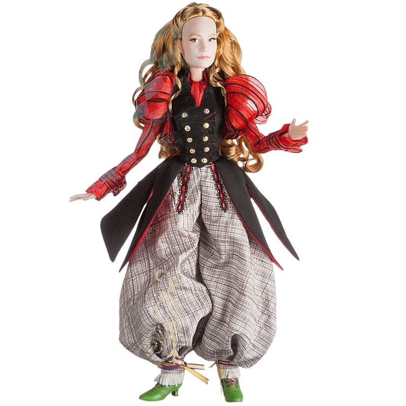 3 Disney Alice in Wonderland Through The Looking Glass Dolls for