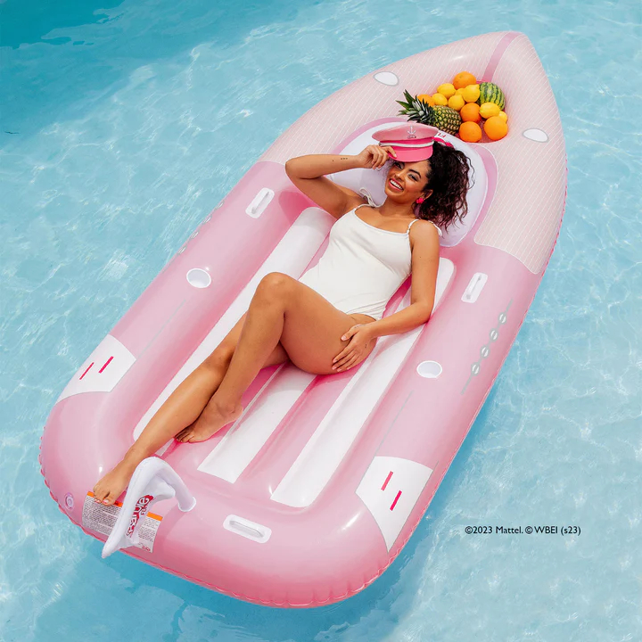 Bateau gonflable Barbie 94 x 65 cm - New discount.com