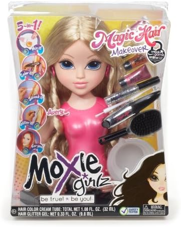 Moxie Girlz Magic Hair Makeover Torso Wave 1 Sasha 