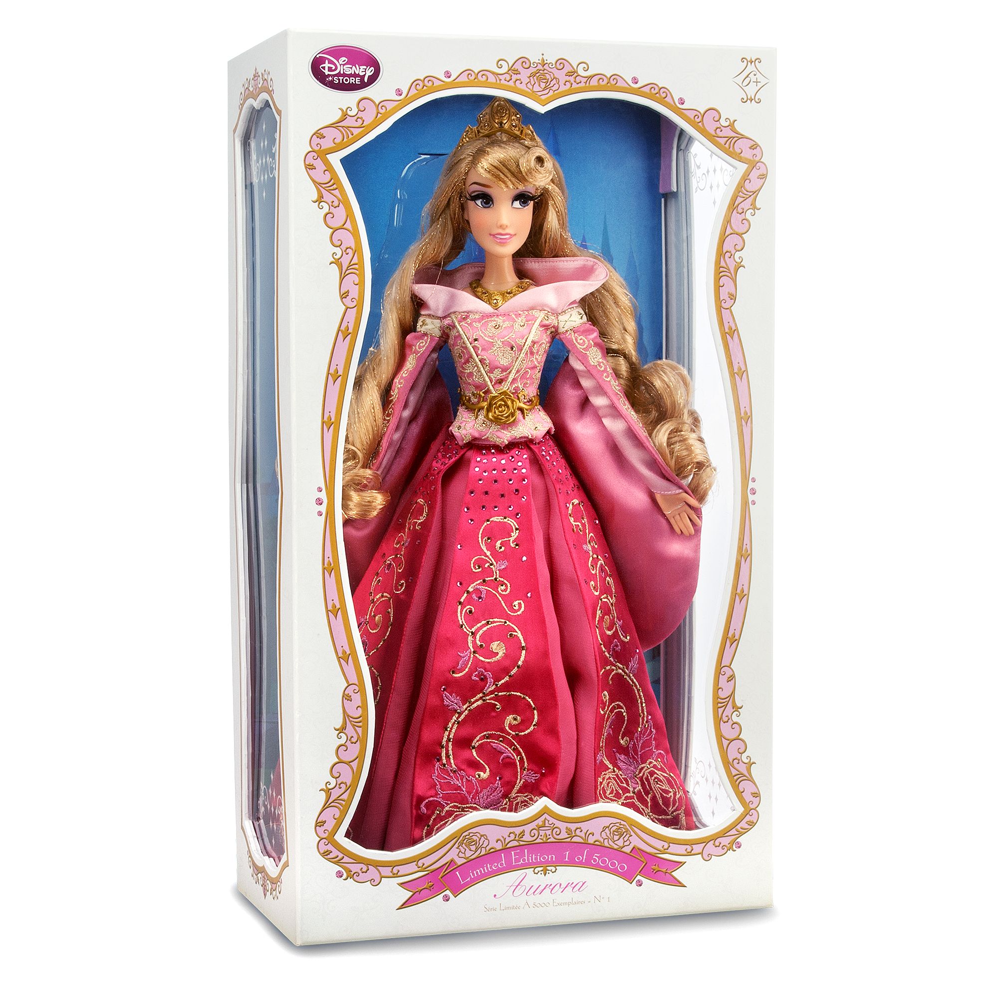 Disney Limited Edition Aurora Doll Pink