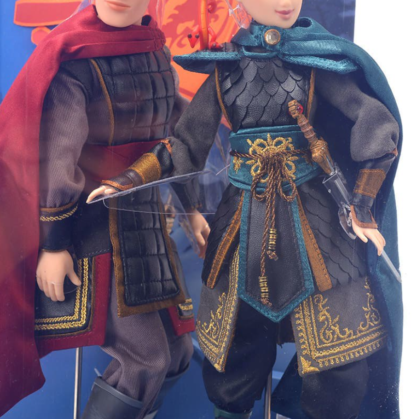 Disney Designer Collection Folktale D23 Mulan and Li Shang Doll Set -