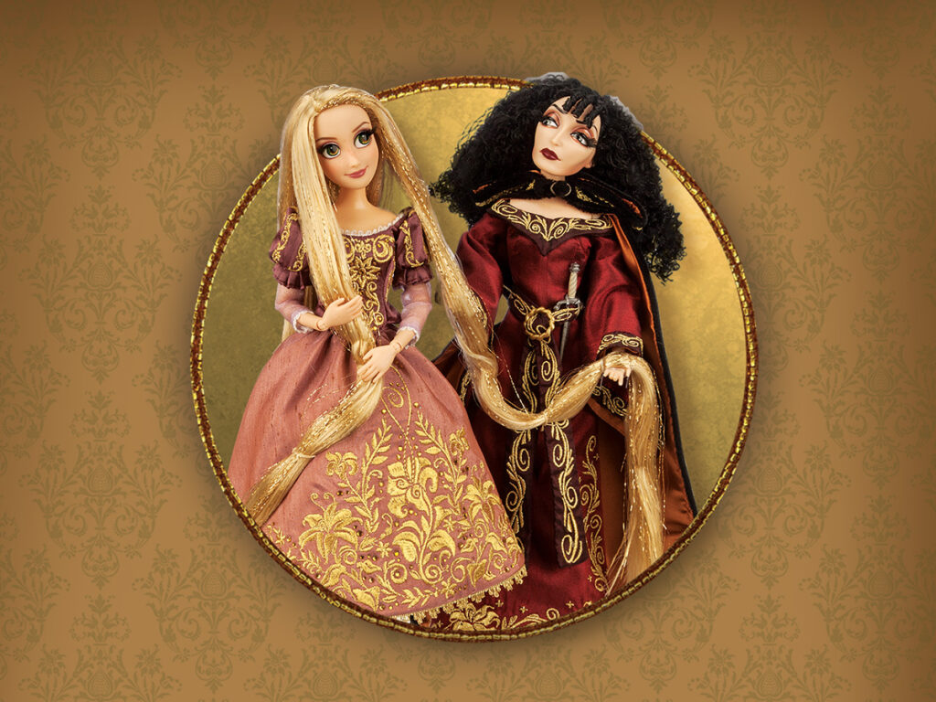 Disney Doll Set - Fairytale Designer Collection - Rapunzel & Mother