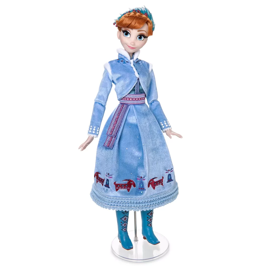 Olaf's frozen adventure anna hot sale doll