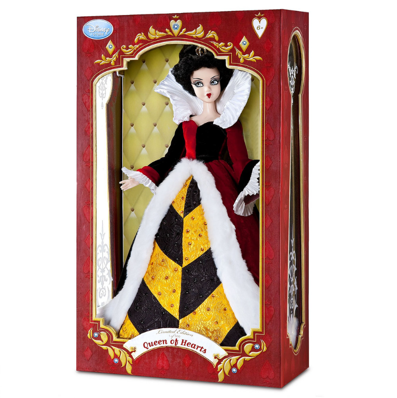 Alice in Wonderland Queen of Hearts Barbie Doll Limited Edition of