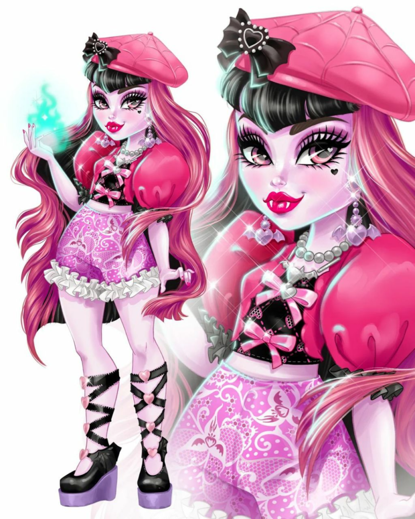Monster High Boneca Skulltimates Secrets Draculaura - Mattel