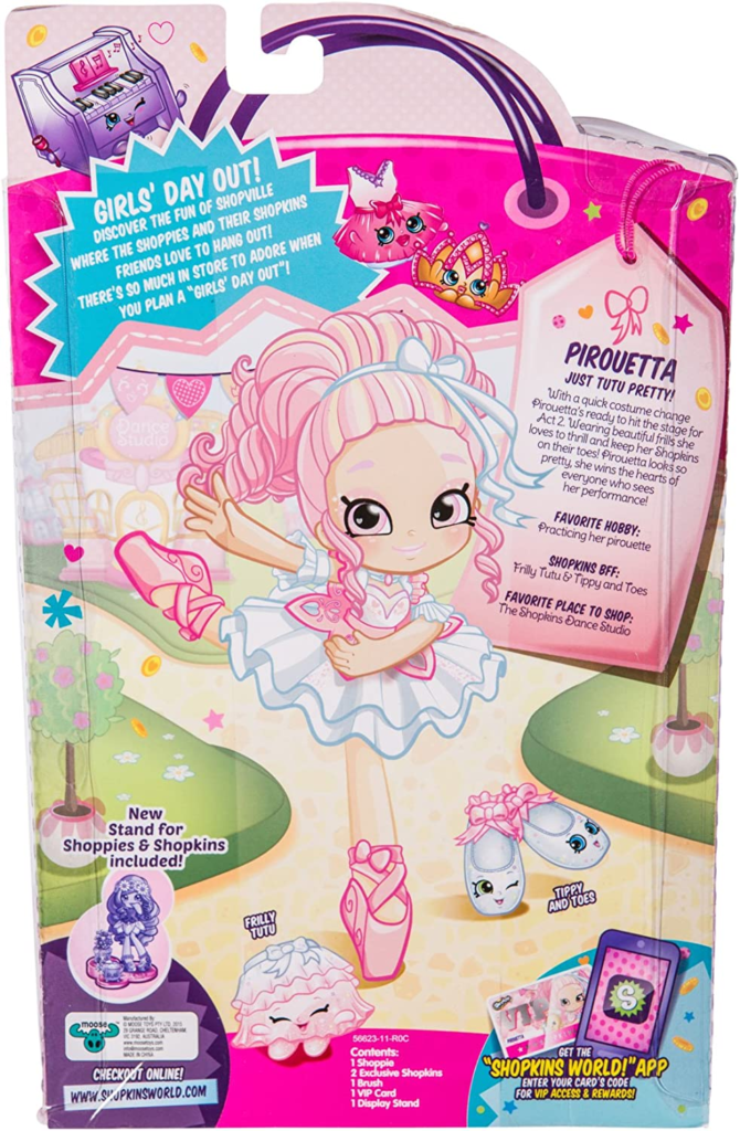 Shopkins Shoppies Amazon Exclusive Pirouetta