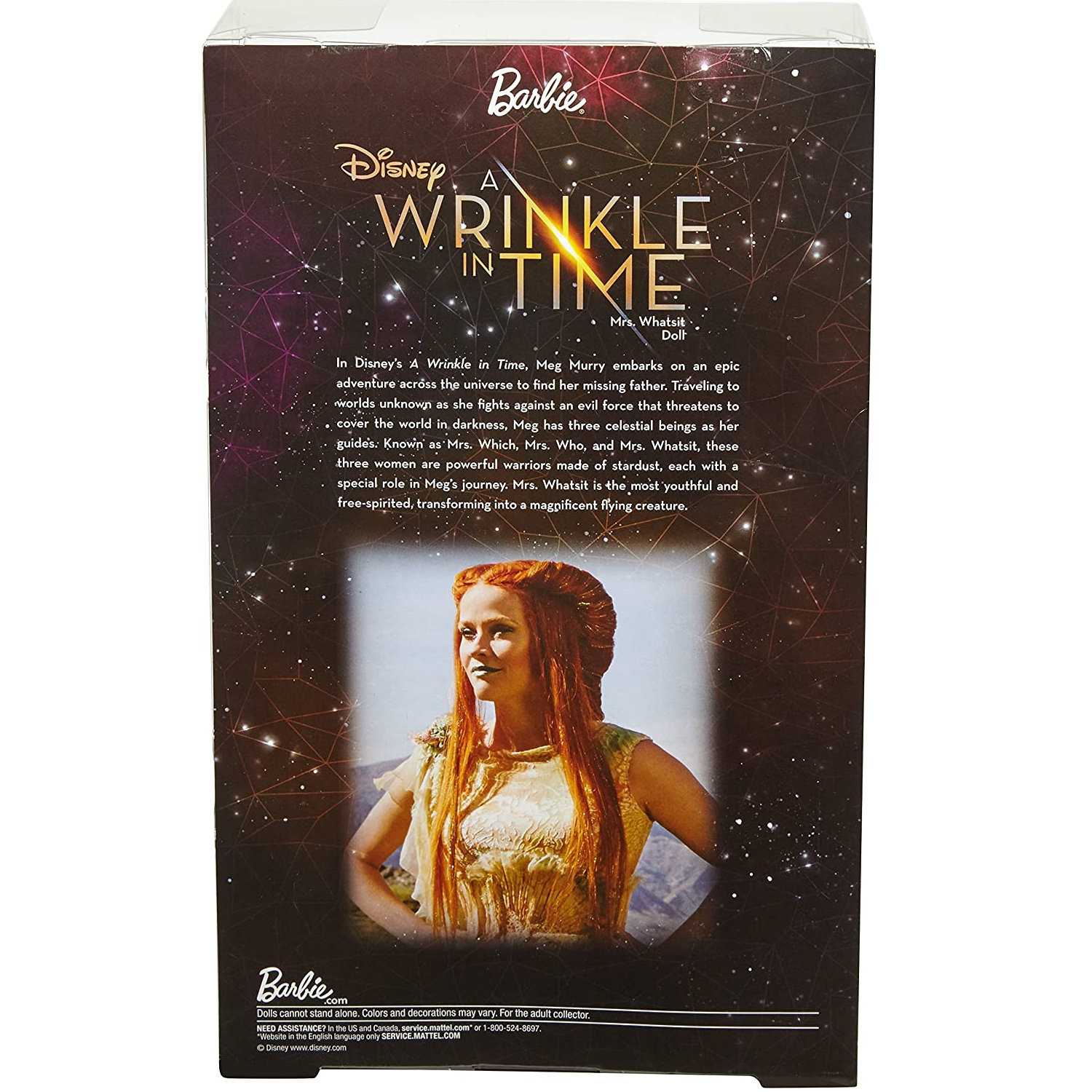 Barbie Signature 2018 A Wrinkle In Time Mrs. Whatsit