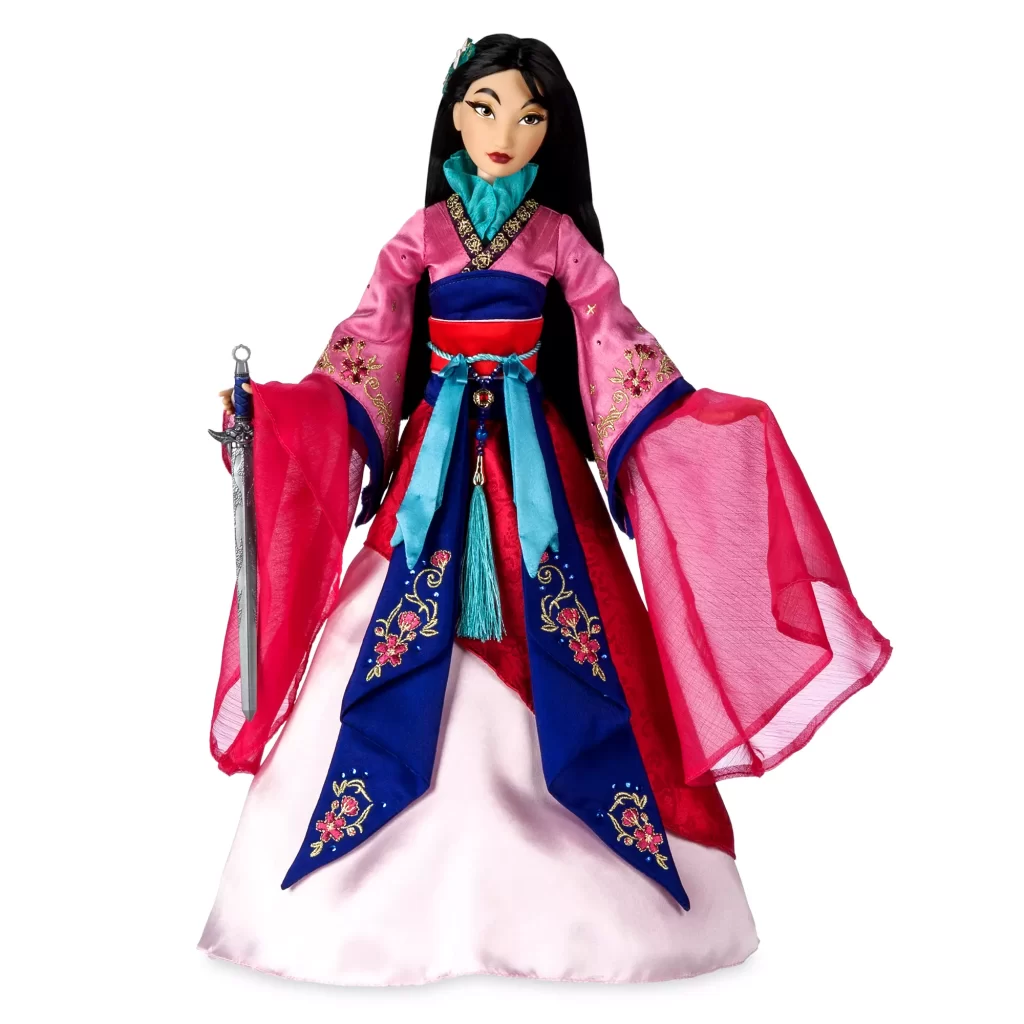 Doll sales from mulan