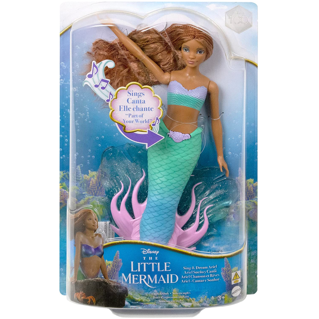 Disney Mattel Live Action The Little Mermaid Sing and Dream Ariel Doll