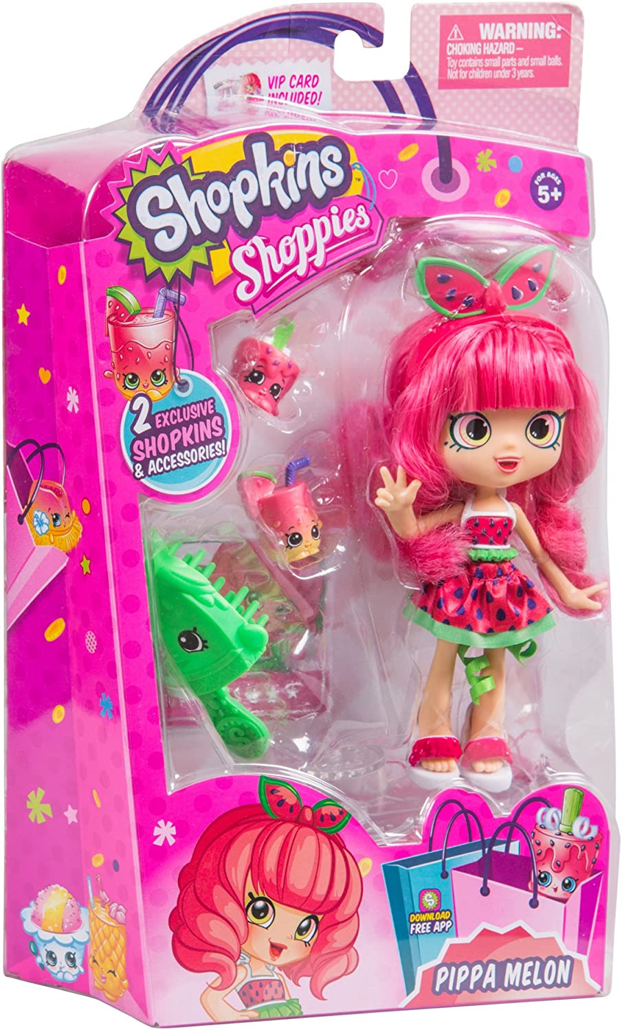 shopkins shoppies pippa melon