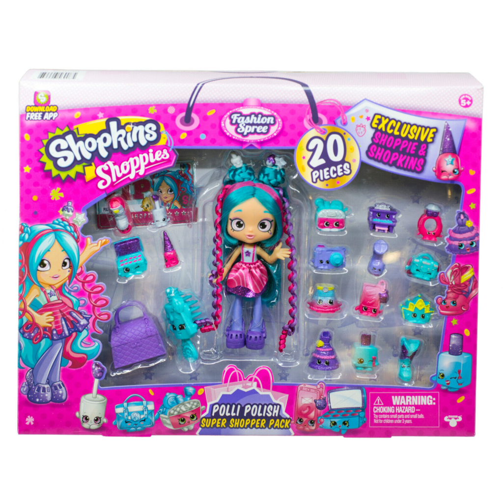 Shopkins Shoppies Super Shopper Pack Polli Polish