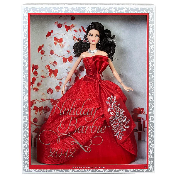 Barbie Holiday Barbie 2012 Brunette