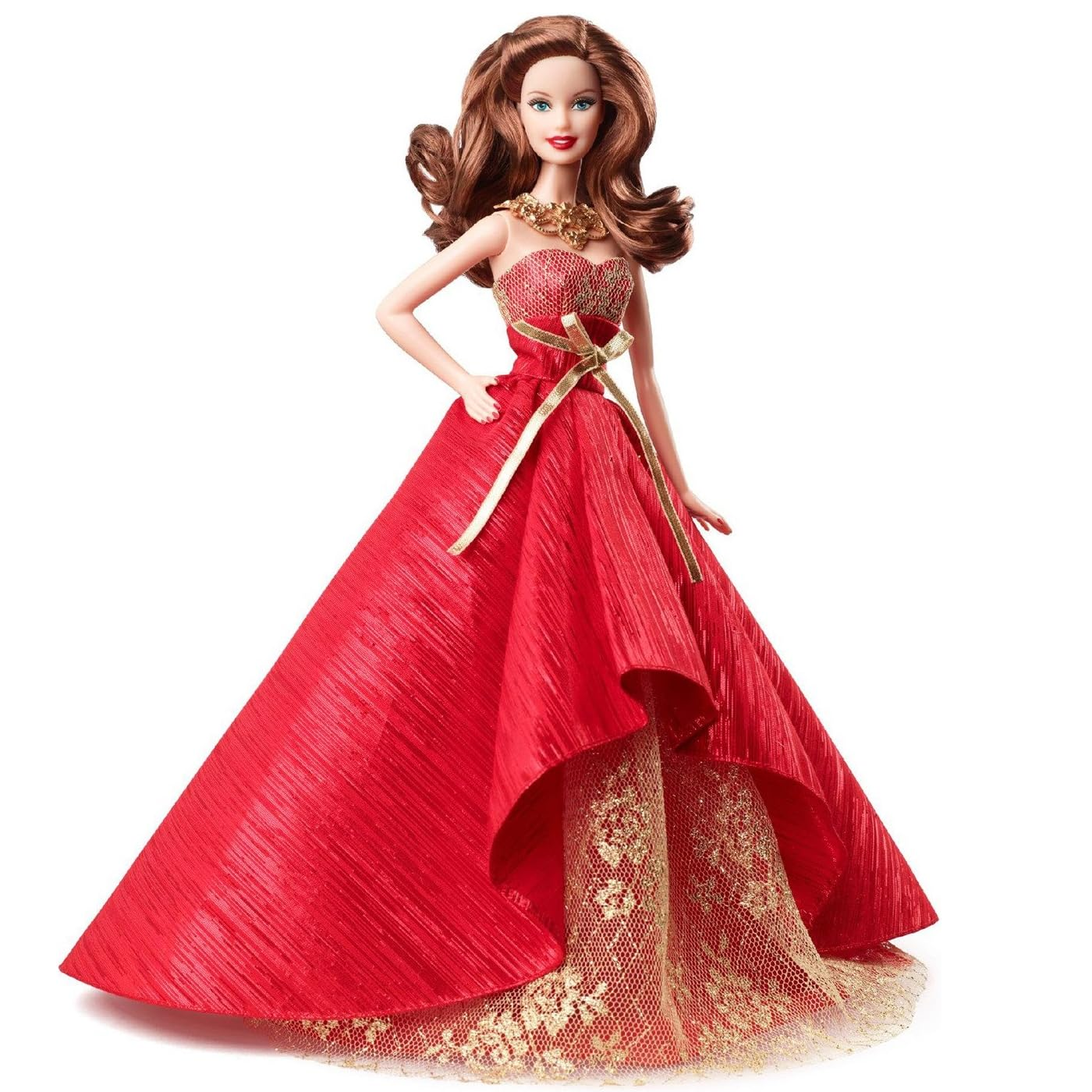 Barbie Holiday Barbie 2014 Brunette