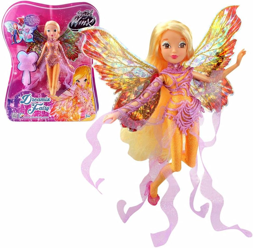 Winx Club New Witty Dreamix Fairy Stella -