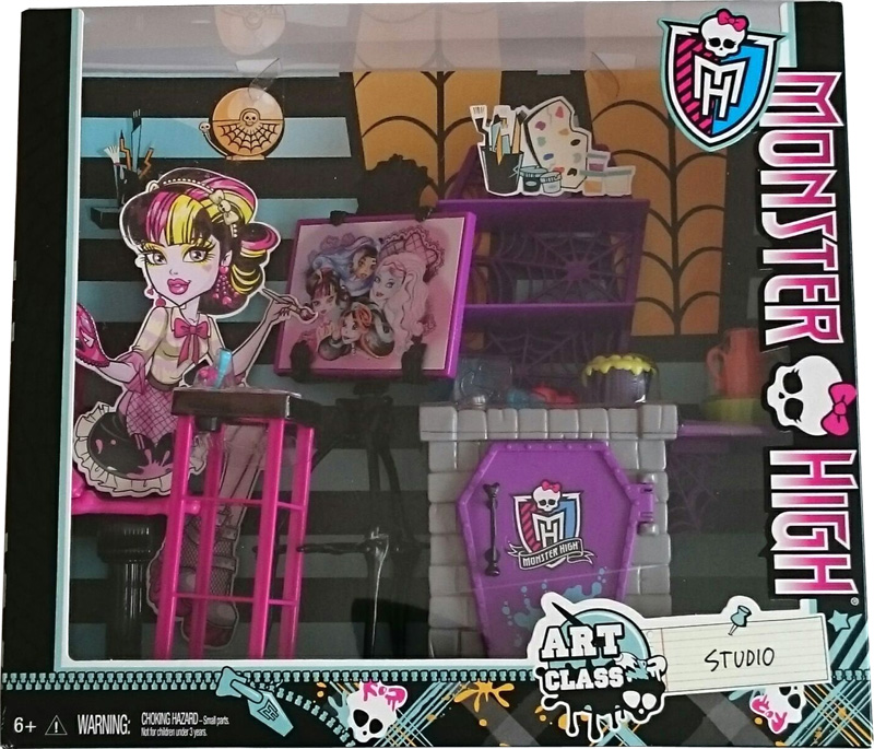 Monster High Generation 1 Art Class Studio Playset