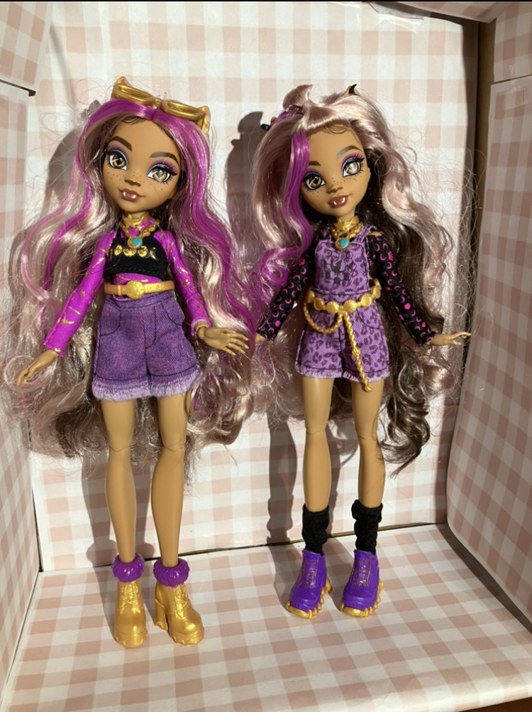 Day Out/Boodget Clawdeen Wolf vs Signature Clawdeen Wolf General ...