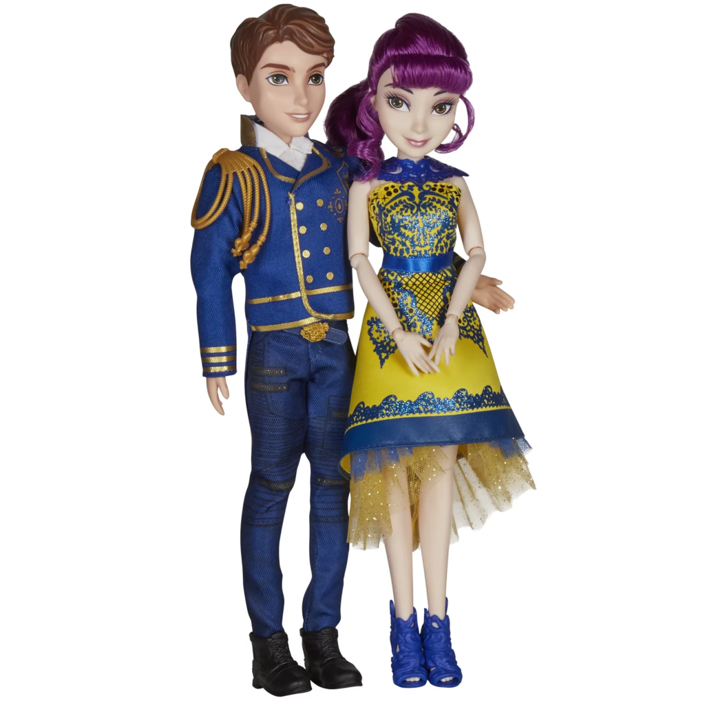 Disney Descendants Dolls 2-Pack Ben & Mal Figures, Not Mint