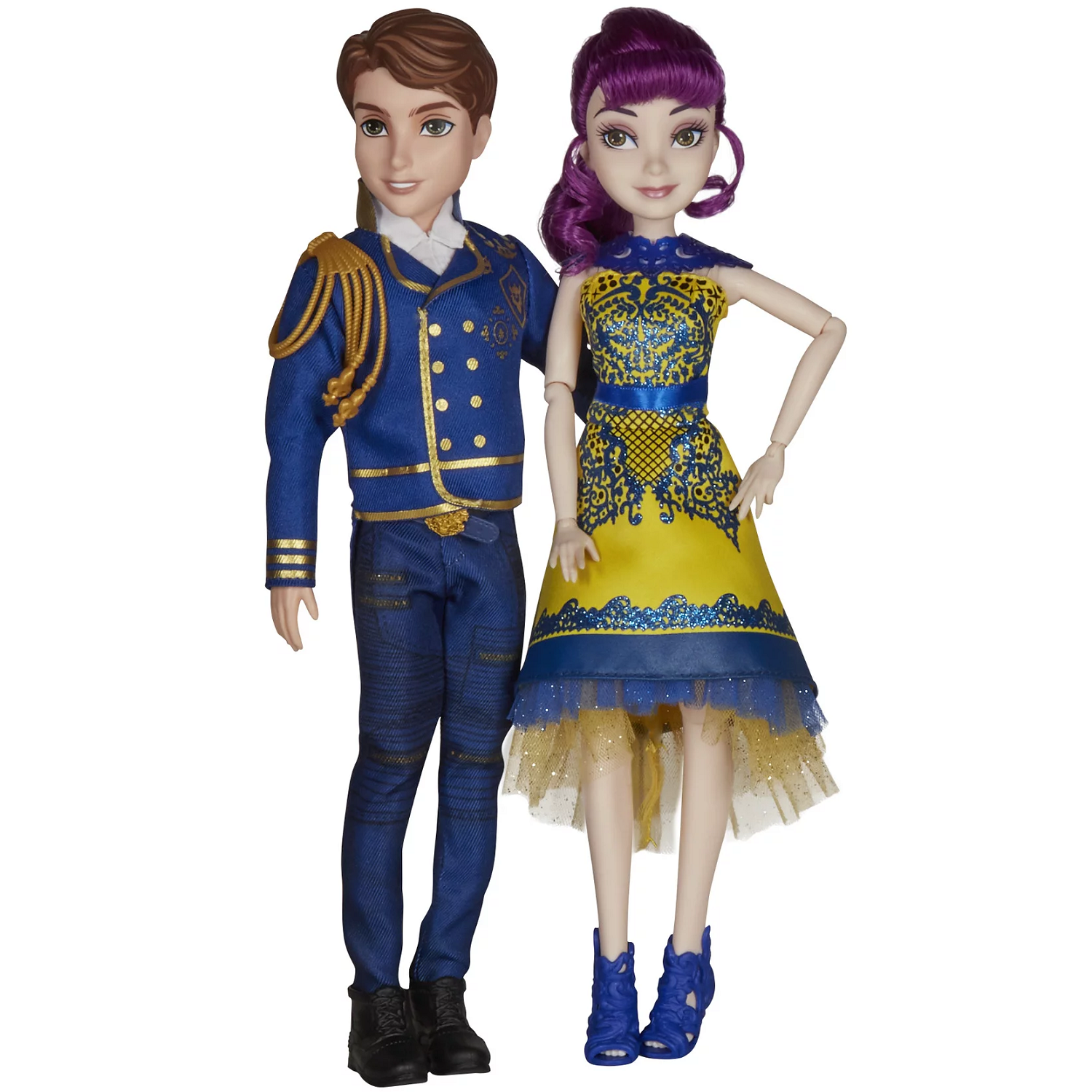 Mal and Ben Royal Cotillion Couple Doll Set – Descendants 2