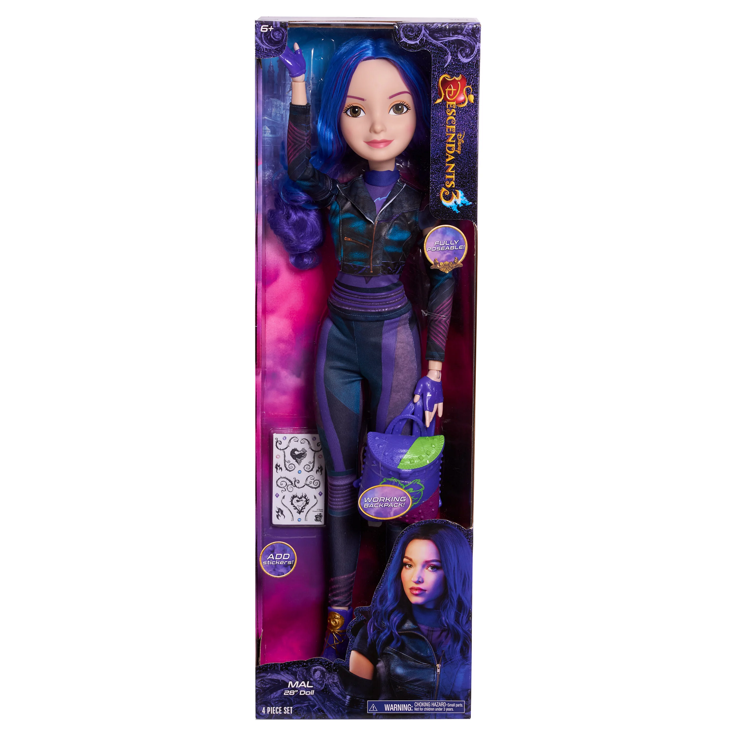 Disney Descendants 3 28 inch Mal