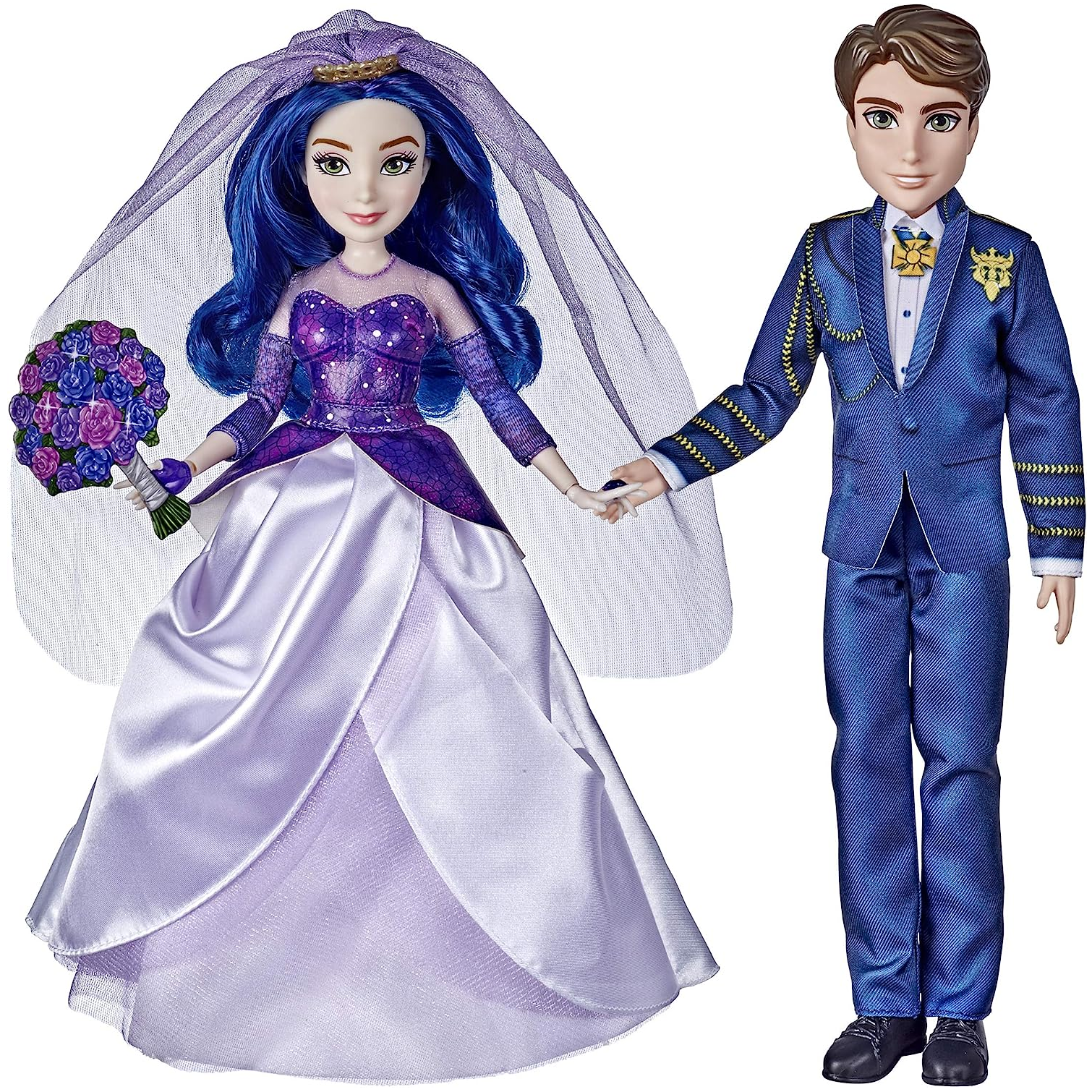 Disney Descendants 3 The Royal Wedding 2 Pack Mal 