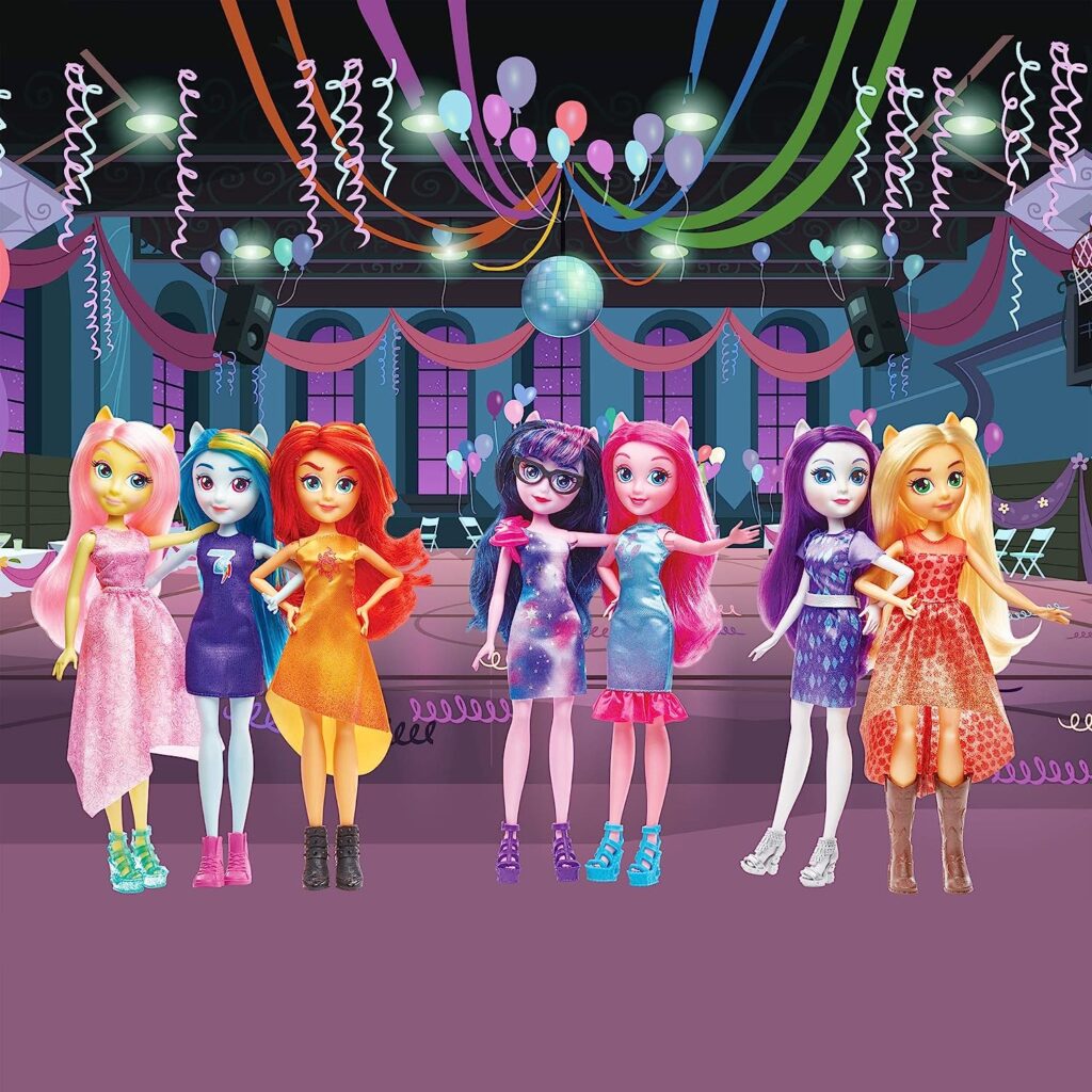 Equestria girls friendship party hot sale pack