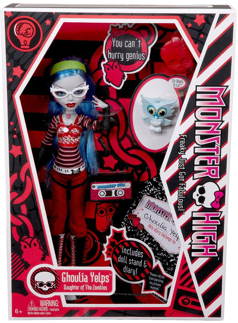 Monster High Generation 1 Wave 1 Ghoulia Yelps