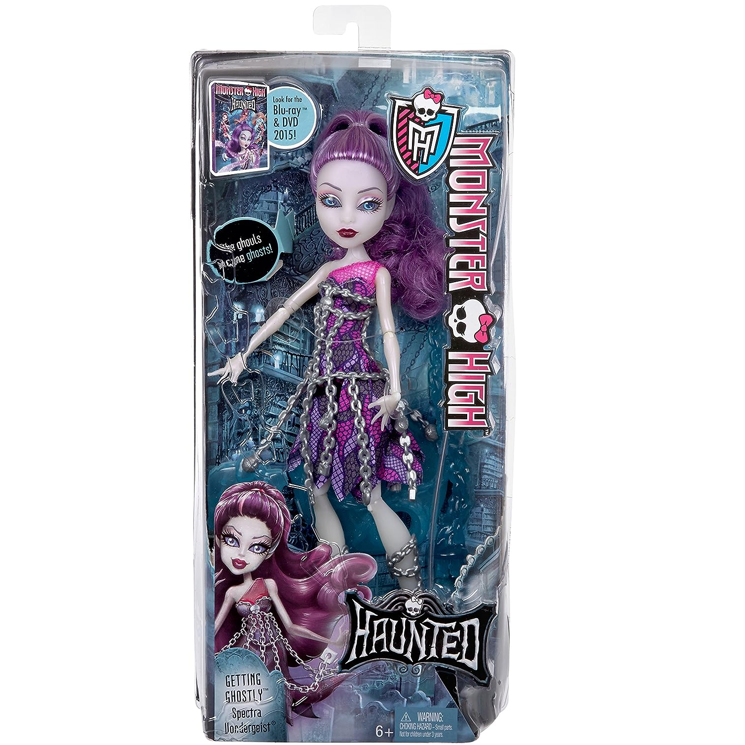 Monster High Generation 1 Haunted Getting Ghostly Spectra 