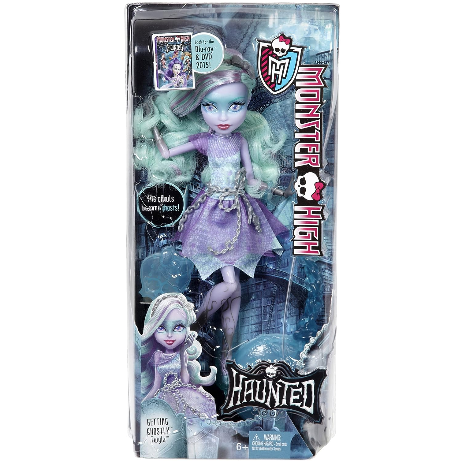 Monster High Generation 1 Haunted Getting Ghostly Twyla -