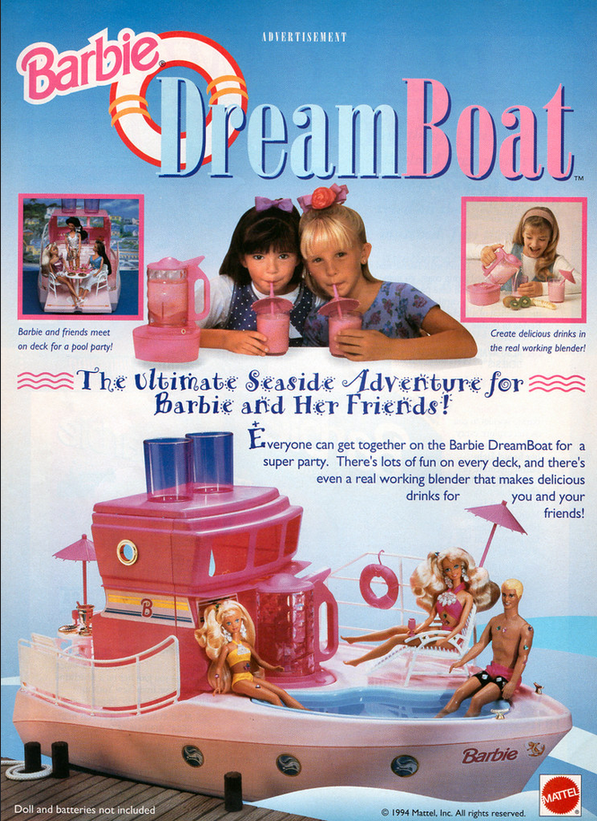 Barbie 1994 Dream Boat