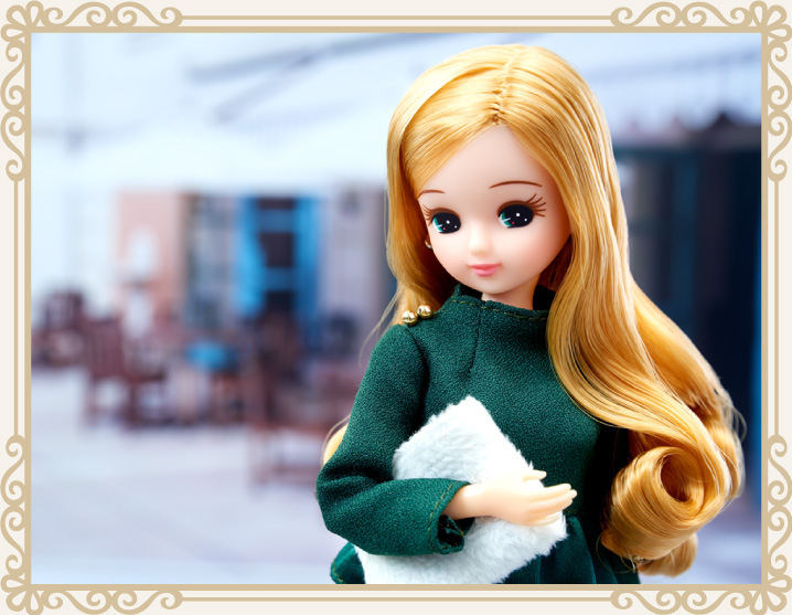 Licca-chan LiccA Stylish Doll Collection Olive peplum style -