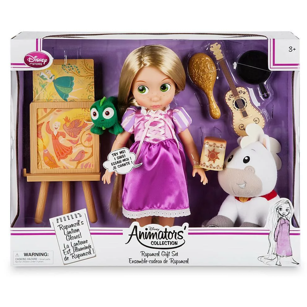 Doll plush Animators Rapunzel Disney Store