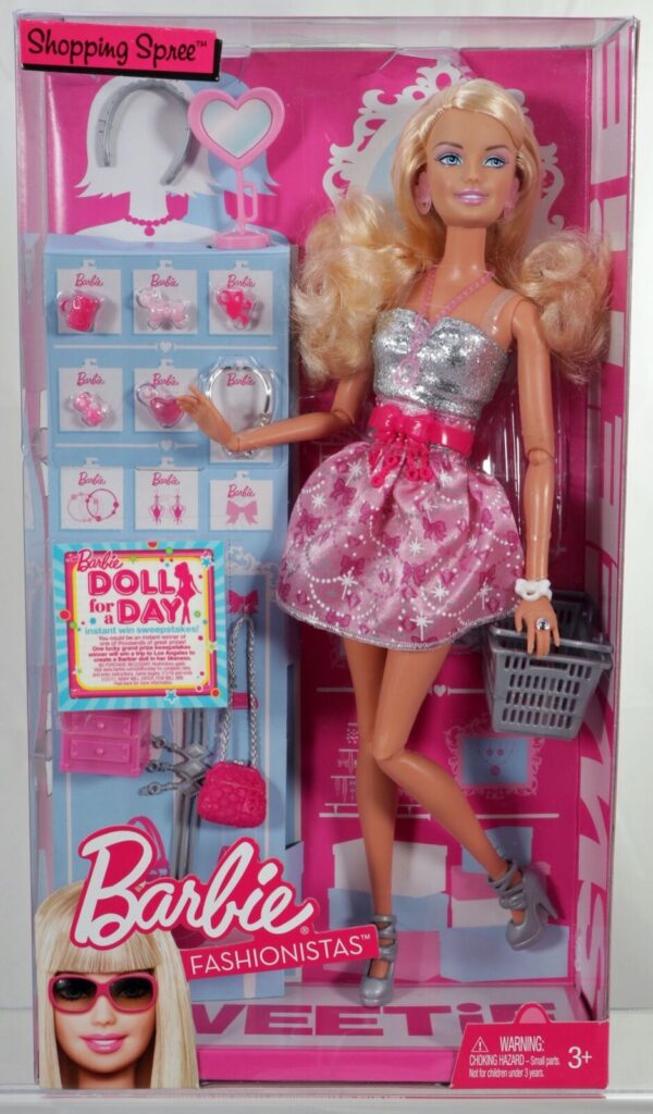 Barbie on sale shopping spree