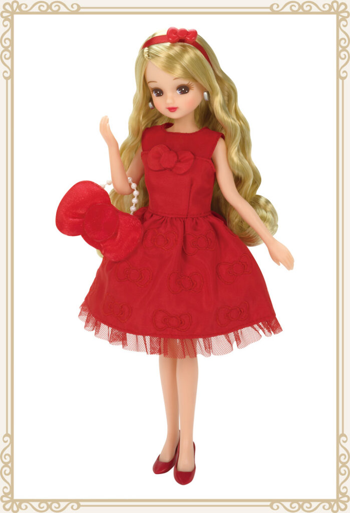 Licca-chan LiccA Stylish Doll Collection Hello Kitty Celebration 