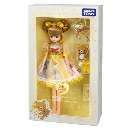Licca-chan LiccA Stylish Doll Collection Rilakkuma Anniversary style -