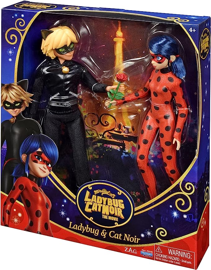 Boneca Miraculous Ladybug & Cat Noir The Movie Cat Noir - Shoptoys  Brinquedos e Colecionáveis