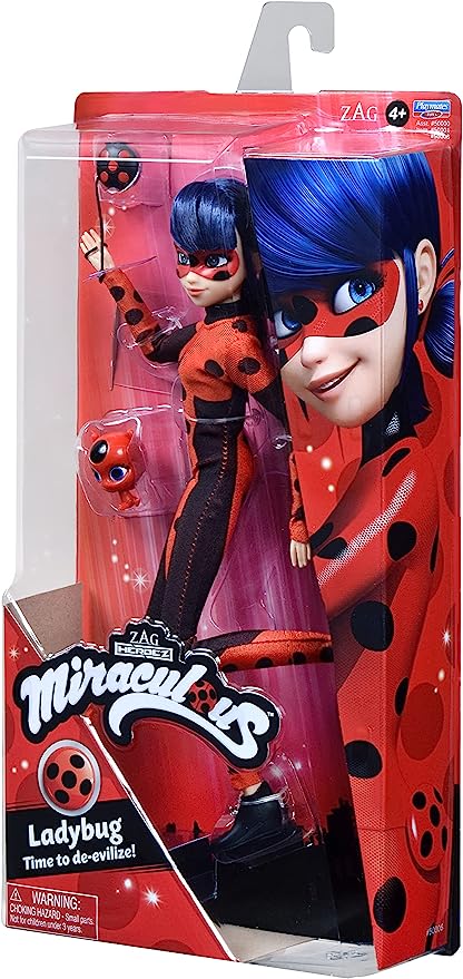 Zag Miraculous Ladybug Fashion Doll - Time to De-Evilize Season 4 Marinette  NEW