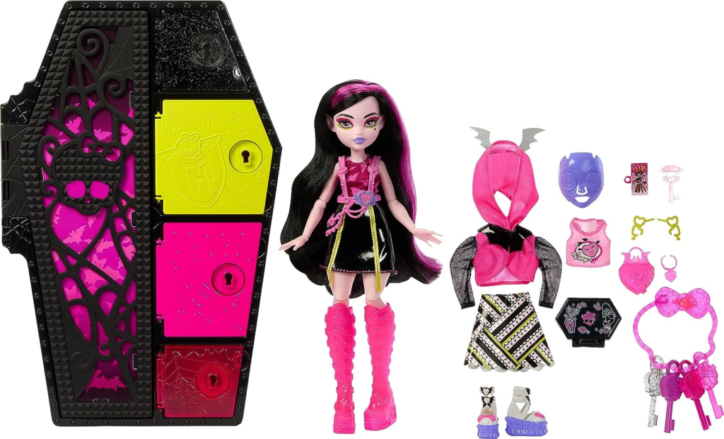 Monster High Generation 3 Skulltimate Secrets Neon Frights Draculaura