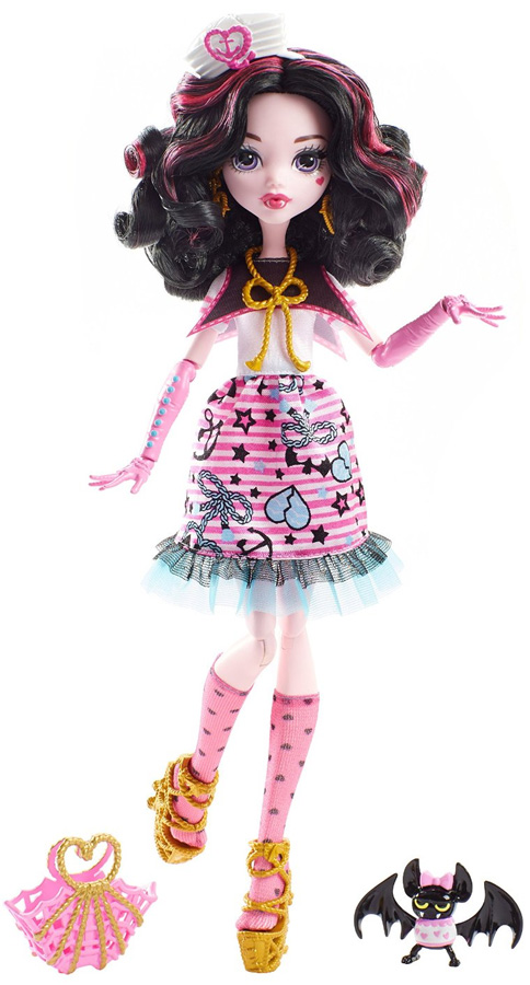 Monster High Generation 2 Shriekwrecked Nautical Ghouls Draculaura