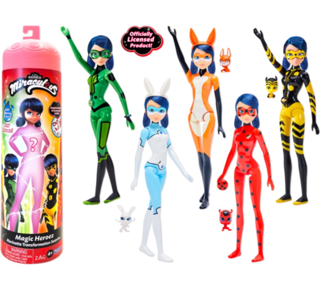 ZAG Heroez Miraculous Movie Dolls from Playmates and ZAG Available at Major  Retailers in the US in Fall 2023 - aNb Media, Inc.