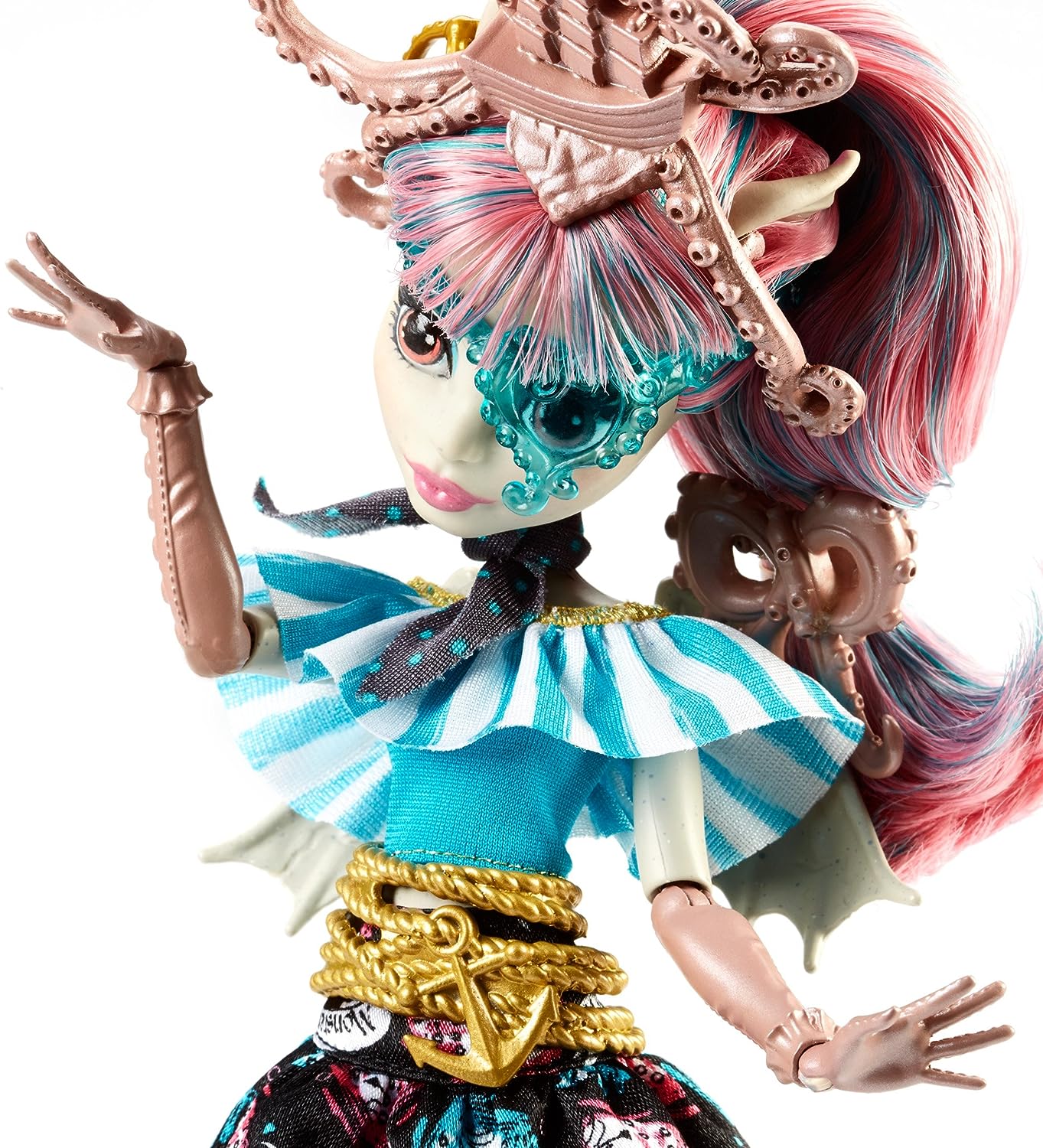 Monster High Generation 2 Shriekwrecked Nautical Ghouls Rochelle Goyle