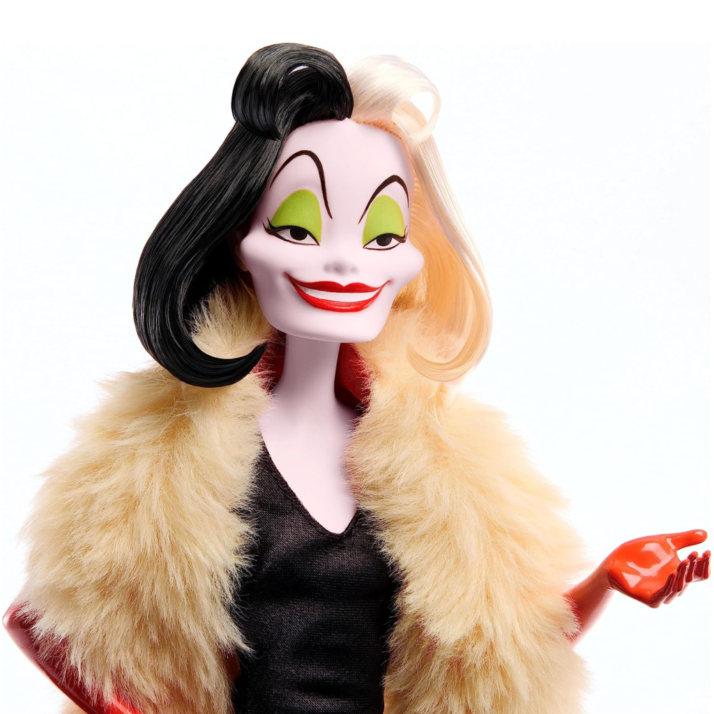 Mattel Disney Villains Collector Doll Pack Cruella De Vil